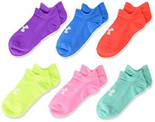 
                        
                          Load image into Gallery viewer, Under Armour Youth Essential 2.0 No Show Socks, 6-Pairs
                        
                      