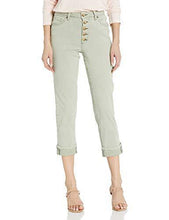 
                        
                          画像をギャラリービューアに読み込む, Jag Jeans Women's Joan Straight Button Fly Crop Pant
                        
                      