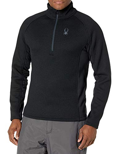 Spyder Active Sports Men's Outbound Half Zip Mid-Weight Mock Neck Sweater