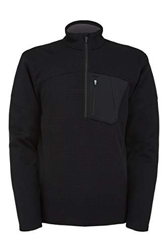 Spyder Active Sports Men's Bandit Half Zip Mid-Layer Jacket