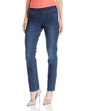 
                        
                          画像をギャラリービューアに読み込む, Jag Jeans Women's Peri Pull On Straight Leg Jean
                        
                      