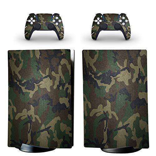 gotor Vinyl Skin Decals Cover Sticker for PS5 Playstation 5 Digital Edition Console and 2 Controllers Skins (Playstation 5 Digital Edition, A07) - JOY2ESpree
