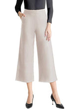 
                        
                          將圖片載入圖庫檢視器 Tsful High Waisted Wide Leg Pants for Women Summer Business Casual Crop Dress Pants Stretch Pull On Capris
                        
                      