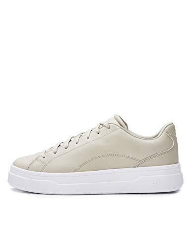 CARE OF by PUMA Women's Leather Platform Court Low-Top Sneakers