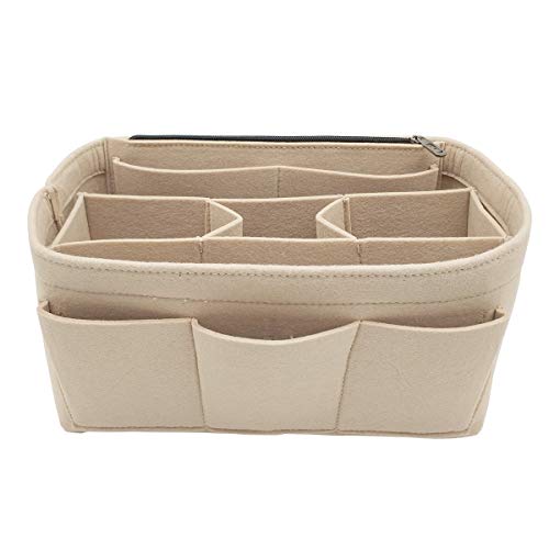 LEXSION Felt Purse Insert Bag Organizer Bag In Bag For Handbag Purse Organizer Fits Speedy Neverfull