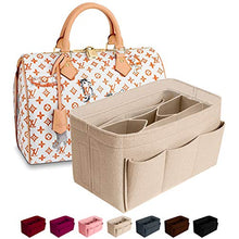 
                        
                          將圖片載入圖庫檢視器 Purse Organizer Insert Felt Bag Organizer Handbag Organizer Insert for Tote fits LV Speedy Neverfull Longchamp, Grey, Medium (Medium, Pink)
                        
                      