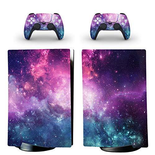 gotor Vinyl Skin Decals Cover Sticker for PS5 Playstation 5 Digital Edition Console and 2 Controllers Skins (Playstation 5 Digital Edition, A07) - JOY2ESpree