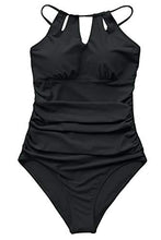 
                        
                          Muat gambar ke penampil Galeri, CUPSHE Women's One Piece Swimsuit High Neck Tummy Control Swimwear Bathing Suit
                        
                      