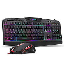 
                        
                          गैलरी व्यूवर में इमेज लोड करें, Redragon S101 Wired Gaming Keyboard and Mouse Combo RGB Backlit Gaming Keyboard - JOY2ESpree
                        
                      