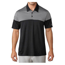 
                        
                          Load image into Gallery viewer, adidas Golf Men's 3-Stripes Heather Block Polo - JOY2ESpree
                        
                      