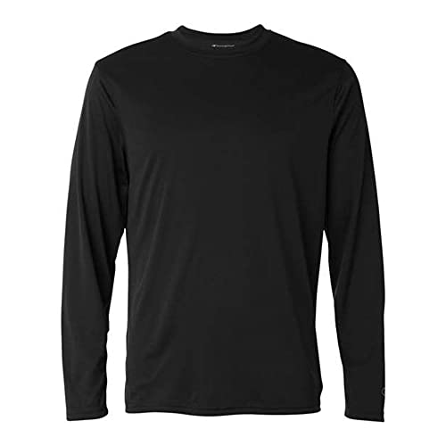 Champion Men's Long-Sleeve Double-Dry Performance T-Shirt