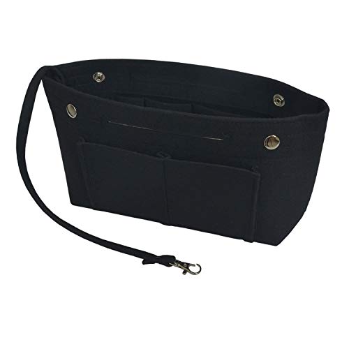 YIICOOLY Felt Tote Handbag Purse Organizer Insert Divider Shaper Bag in Bag