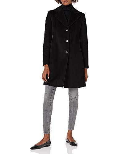 Calvin Klein womens Classic Cashmere Wool Blend Coat