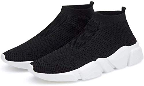 Voxge Men's and Women's Sock Sneakers Lightweight Breathable Athletic Running.