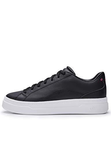 CARE OF by PUMA Women's Leather Platform Court Low-Top Sneakers