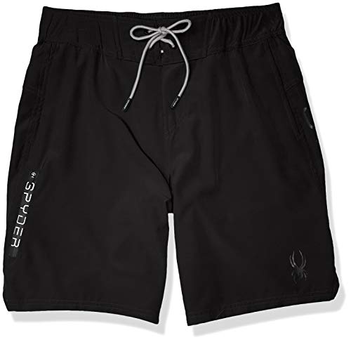 Spyder Men's 9" Sport Side Logo Hybrid Board Short