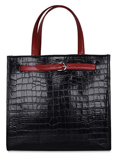 Antonio Valeria Emma Croco Print Leather Tote Bag For Women - JOY2ESpree
