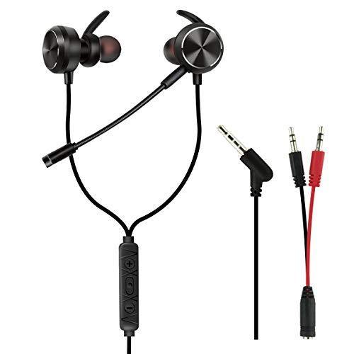 Dual Microphones Gaming Headphones with Siri Wake-up Noise Cancelling Stereo Bass Headphones for Mobile Gaming - JOY2ESpree