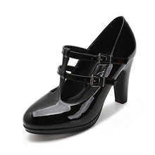 
                        
                          Muat gambar ke penampil Galeri, MACKIN J G574-1 Women's Mary Jane Vintage Heels Chunky Platform T-Strap Dress Pumps
                        
                      