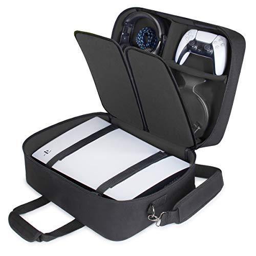 USA GEAR PS5 Case - Console Case Compatible with Playstation 5 and PS5 Digital Edition - JOY2ESpree