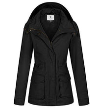 
                        
                          Load image into Gallery viewer, WenVen Women's Military Anorak Jacket Hoodie Lightweight Cotton Casual Coat - JOY2ESpree
                        
                      