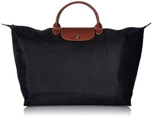 
                        
                          Load image into Gallery viewer, Longchamp Le Pliage Large Travel Bag, Red Garance, 17.75" x 13.75" x 9"
                        
                      