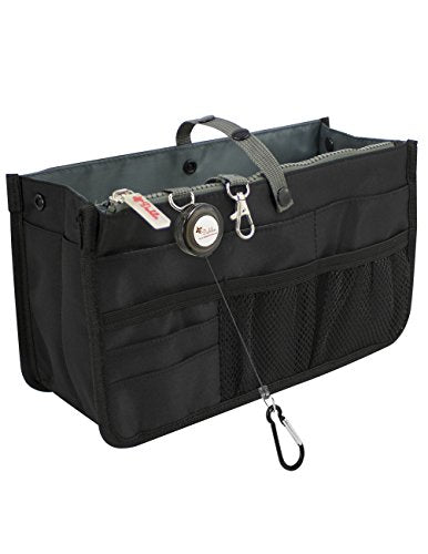 Dahlia's Patented Handbag Purse Organizer Insert - STURDY Flexible