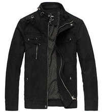 
                        
                          將圖片載入圖庫檢視器 Wantdo Men's Cotton Stand Collar Lightweight Front Zip Jacket
                        
                      