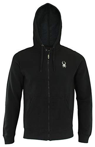 Spyder Men's Logo Full Zip Hoodie, Color Options