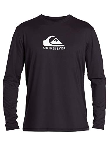 Quiksilver Men's Solid Streak Ls Long Sleeve Rashguard Surf Shirt