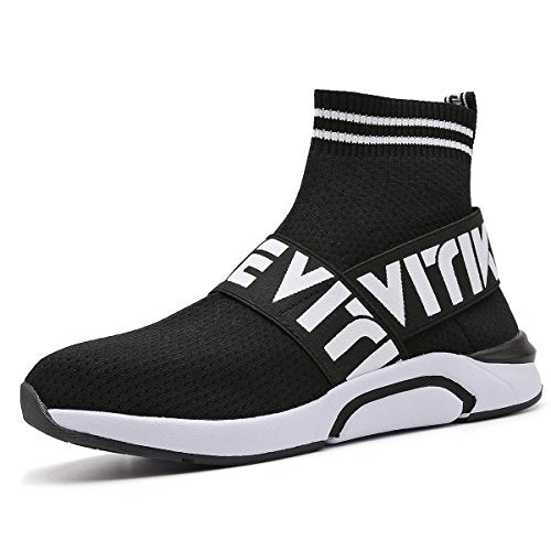 Women's Walking Shoes Running Shoes Socks Platform Fashion Mesh Sneakers Air Cushion Athletic Gym Casual Loafers Dance Hip-hop Shoes