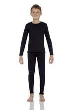 
                        
                          Load image into Gallery viewer, Rocky Thermal Underwear for Boys Fleece Lined Thermals Kids Base Layer Long John Set
                        
                      