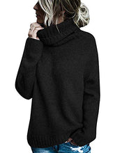 
                        
                          Muat gambar ke penampil Galeri, FISACE Womens Solid Round Neck Oversized Turtleneck Full Sleeve Knitted Sweater Pullover
                        
                      