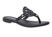 
                        
                          Load image into Gallery viewer, Cushionaire Women's Cameron Flat Sandal with +Comfort - JOY2ESpree
                        
                      