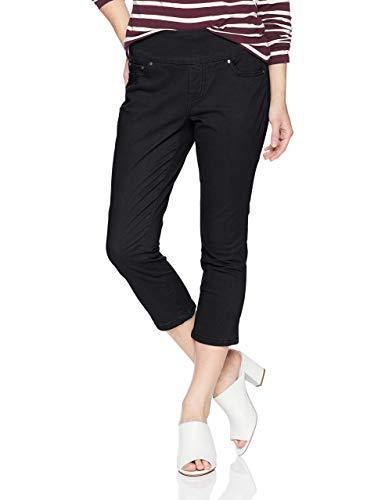 Jag Jeans Women's Petite Peri Straight Pull on Crop