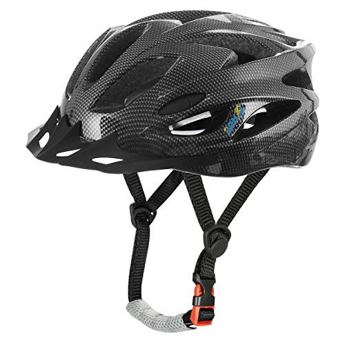 AGH Adult Adjustable Helmet,CPSC Certified for Mountain Road Bicycle Helmet with Detachable Visor for Men Women