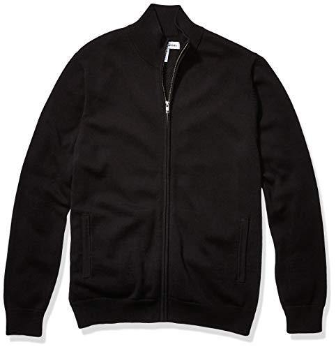 Amazon Essentials Men's Full-Zip Cotton Sweater