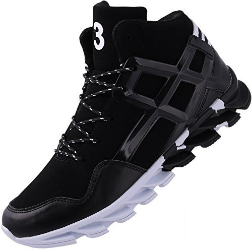 JOOMRA Men's Stylish Sneakers High Top Athletic-Inspired Shoes