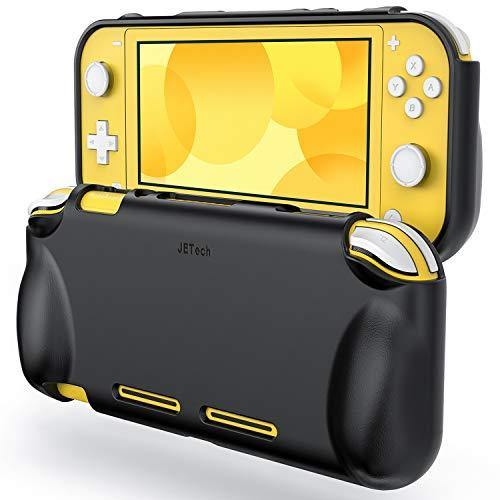 JETech Protective Case for Nintendo Switch Lite 2019, Grip Cover with Shock-Absorption and Anti-Scratch Design, HD Clear - JOY2ESpree
