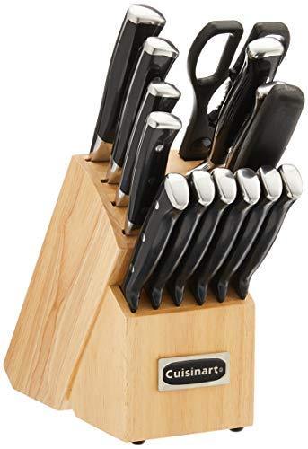 Cuisinart C77WTR-15P Classic Forged Triple Rivet, 15 Piece Set, White - JOY2ESpree