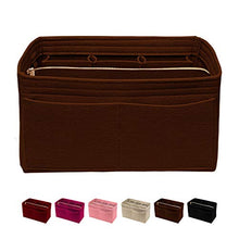 
                        
                          Load image into Gallery viewer, Purse Organizer Insert with Zipper Felt Bag Organizer Handbag Organizer Insert Bag In Bag Organizer
                        
                      