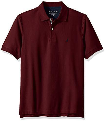 Nautica Men's Classic Short Sleeve Solid Polo Shirt - JOY2ESpree