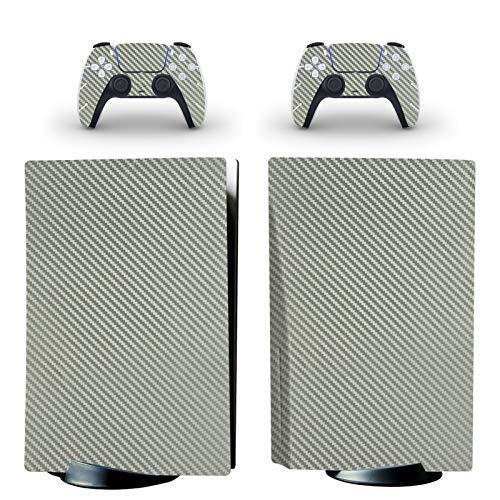 gotor Vinyl Skin Decals Cover Wrap Sticker Faceplate for PS5 Playstation 5 Console and 2 Controllers Skins (PS5 (Not The Digital Edition), B01) - JOY2ESpree
