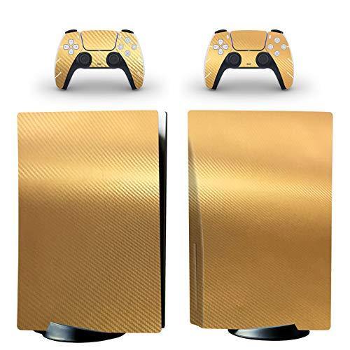 gotor Vinyl Skin Decals Cover Wrap Sticker Faceplate for PS5 Playstation 5 Console and 2 Controllers Skins (PS5 (Not The Digital Edition), B01) - JOY2ESpree