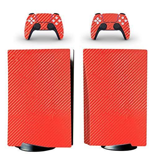gotor Vinyl Skin Decals Cover Wrap Sticker Faceplate for PS5 Playstation 5 Console and 2 Controllers Skins (PS5 (Not The Digital Edition), B01) - JOY2ESpree