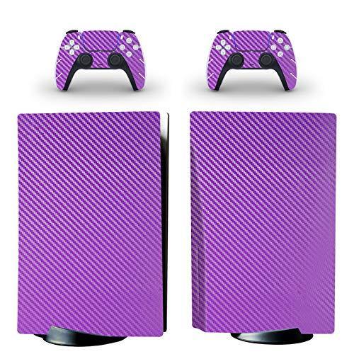 gotor Vinyl Skin Decals Cover Wrap Sticker Faceplate for PS5 Playstation 5 Console and 2 Controllers Skins (PS5 (Not The Digital Edition), B01) - JOY2ESpree