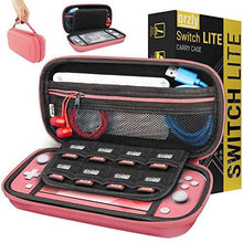 
                        
                          Cargar imagen en el visor de la galería, Orzly Case for Nintendo Switch Lite - Portable Travel Carry Case with Storage for Switch Lite Games &amp; Accessories [Turquoise Blue Edition] - JOY2ESpree
                        
                      