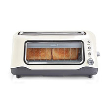 
                        
                          गैलरी व्यूवर में इमेज लोड करें, Dash Clear View Toaster: Extra Wide Slot Toaster with Stainless Steel Accents + See Through Window . - JOY2ESpree
                        
                      