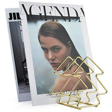 
                        
                          Load image into Gallery viewer, File Sorter Organizer 5 Section Iron Wire Book Ends Magazine Holder Rack Desktop Book Stand to Storage Mail,Paper,Document,Folder,Record - JOY2ESpree
                        
                      