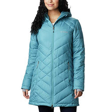 
                        
                          Load image into Gallery viewer, Columbia Womens Heavenly Long Hooded Jacket
                        
                      